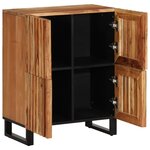 vidaXL Buffet 60x34x75 cm bois d'acacia massif