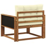 vidaXL Sofa de milieu extérieur Naturel