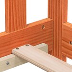 vidaXL Lit de jour sans matelas cire marron 80x200 cm bois pin massif