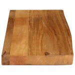 vidaXL Dessus de table à bord vivant 80x40x3 8 cm bois massif manguier