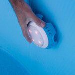 Gre Lampe LED pour piscine hors sol Blanc et bleu LEDRC