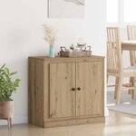 vidaXL Buffet Chêne artisanal 70 x 35 5 x 67 5 cm Bois d'ingénierie