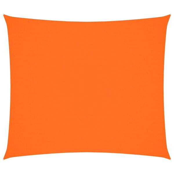vidaXL Voile de parasol Tissu Oxford rectangulaire 2 5x3 m Orange