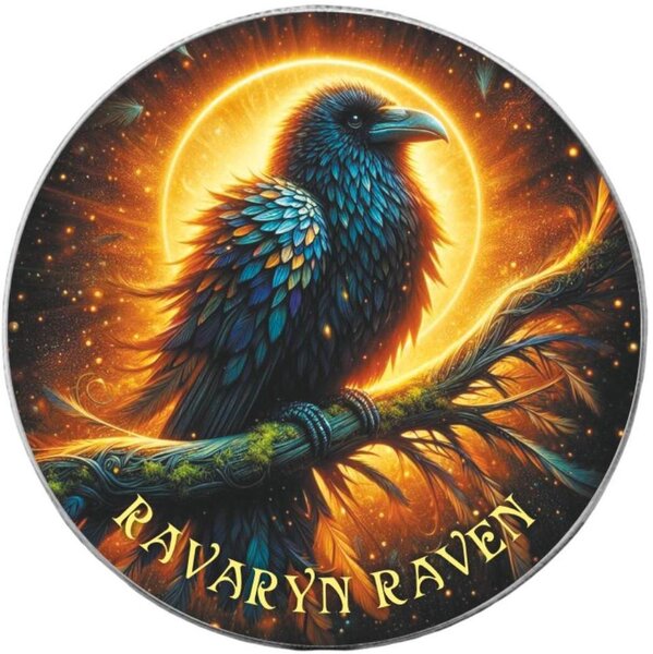 Monnaie RAVARYN RAVEN Forest Totems III 1 Oz Argent 1$ USA 2026