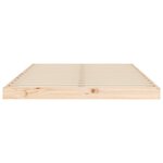vidaXL Cadre de lit sans matelas 120x190 cm bois de pin massif