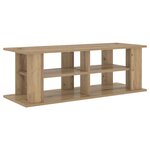 vidaXL Support de télévision Chêne artisanal 96 x 35 x 33 5 cm