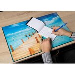 Sous-main Rigide Pvc Sea - 37 5x57 5 Cm - Visuel - X 10 - Exacompta