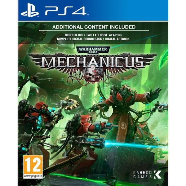 Warhammer 40K Mechanicus Jeu PS4