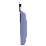 vidaXL Tête de lit suspendue Bleu denim Tissu