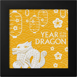 Pièce de monnaie en Argent 1000 Togrog g 31.1 (1 oz) Millésime 2024 Shaped Lunar Year GREAT DRAGON (PRÉCOMMANDE)