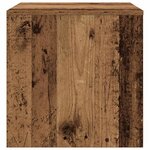 vidaXL Tables gigognes 3 Pièces vieux bois bois d'ingénierie