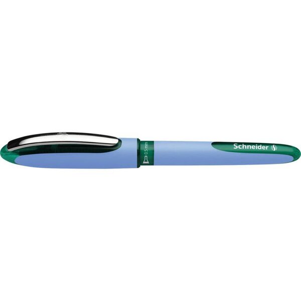 Roller à encre One Hybrid N 05 vert SCHNEIDER