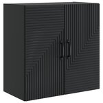 vidaXL Armoire Murale Noir 59 x 31 x 60 cm Bois d'ingénierie