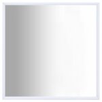 vidaXL Miroir Blanc 50x50 cm