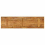 vidaXL Dessus de table 120x30x2 5cm rectangulaire bois massif manguier