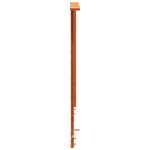 vidaXL Tête de lit cire marron 180 cm bois massif de pin