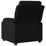 vidaXL Fauteuil inclinable électrique Noir Similicuir
