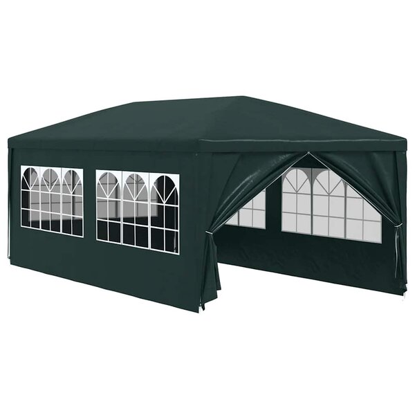 vidaXL Tente de réception 3 x 6 m Vert
