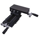vidaXL Table d'étau à glissière transversale manuelle