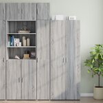 vidaXL Armoire murale sonoma gris 30x42 5x40 cm bois d'ingénierie