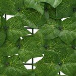 vidaXL Écran de balcon avec feuilles Vert 600 x 150 cm