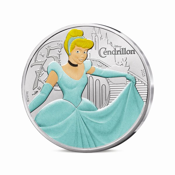 Les classiques d'animation Disney - Cendrillon Monnaie de 10€ Argent