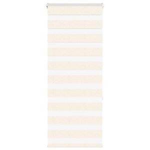 vidaXL Store zèbre beige marbré largeur du tissu 50 9 cm polyester