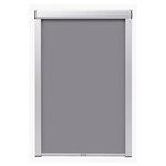 vidaXL Store occultant roulant Gris FK06