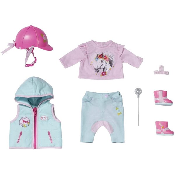 Zapf Creation 831175 - Baby born Deluxe Ensemble d'équitation