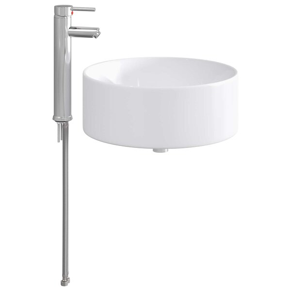 vidaXL Lavabo de salle de bains Chrome 40 5 x 40 5 x 15 5 cm métal