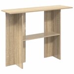vidaXL Table console Chêne Sonoma 100 x 30 x 75 cm Bois d'ingénierie