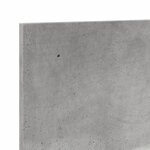 vidaXL Armoire murale 100x16 5x30 cm gris béton bois d'ingénierie