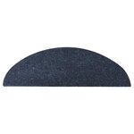 vidaXL Tapis d'escalier auto-adhésifs 30 Pièces bleu 56x17x3 cm