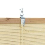 vidaXL Stores et Occultants Autre Naturel Bambou