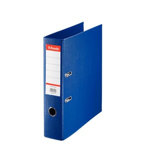 Classeur à levier plastique Standard A4 Dos 75 mm Bleu Foncé ESSELTE