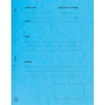 Paquet De 25 Dossiers De Plaidoirie Pour/contre Carte Lustrée 25x32cm - Couleurs Assorties - X 5 - Exacompta