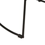 vidaXL Tabourets de bar lot de 2 noir 49x43x88 cm bois manguier massif