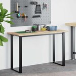 vidaXL Dessus de bureau non traité 120x50x2 cm bois d'acacia massif
