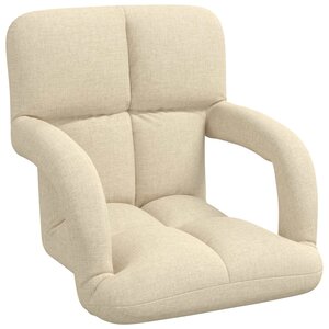 vidaXL Chaise de sol réglable avec accoudoir