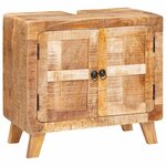 vidaXL Cabinet de salle de bain avec étagère avec stockage avec porte