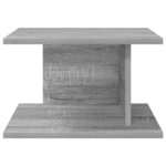 vidaXL Table de chevet 2 Pièces Gris Sonoma 40 x 30 x 25 cm