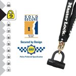 Master lock chaîne avec serrure mini u acier 90 cm x 10 mm 8234eurdpro