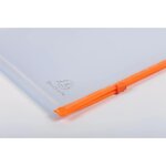 Sachet De 5 Pochettes Zip Perforées Polypropylène Exactive - A4 - Cristal Translucide - X 2 - Exacompta