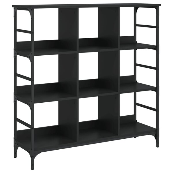 vidaXL Buffet noir 102x32x103 5 cm bois d'ingénierie