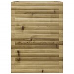 vidaXL Jardinière 50x50x68 5 cm bois de pin imprégné
