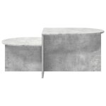 vidaXL Table basse Gris béton 100 x 50 x 40 cm Bois d'ingénierie