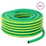 vidaXL Tuyau de jardin 5 couches Vert et jaune 12 mm PVC