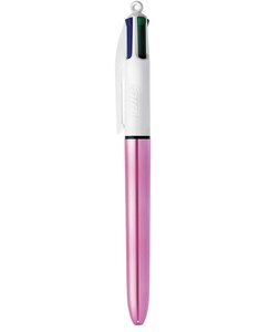 Stylo à bille rétractable 4Colours Shine  tracé: 0 32 mm BIC