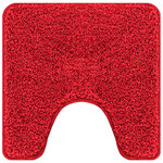 vidaXL Ensemble de tapis de bain antidérapants 2 Pièces Rouge PP
