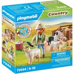 PLAYMOBIL 71444 - Berger avec moutons - Country